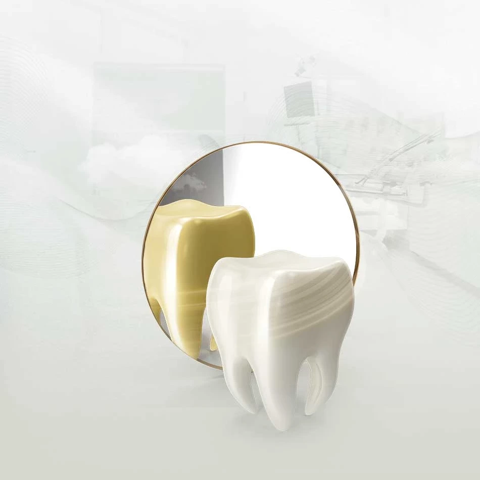 Teeth cleaning from tartar image